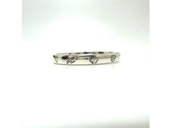 Bracciale Gucci 454287 Blind for Love Argento - vista 3