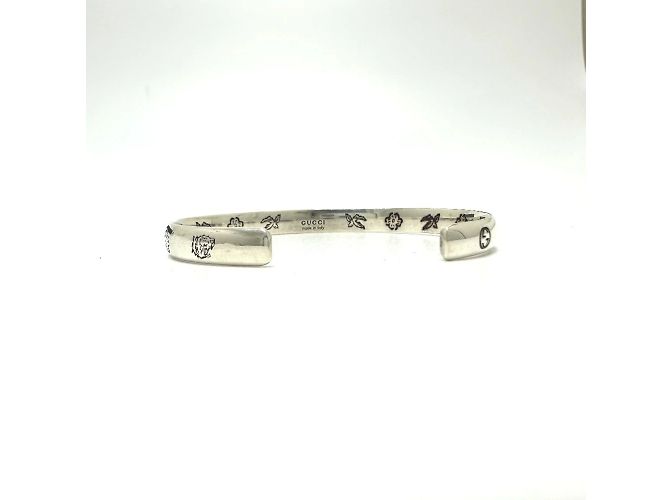 Bracciale Gucci 454287 Blind for Love Argento - vista 4