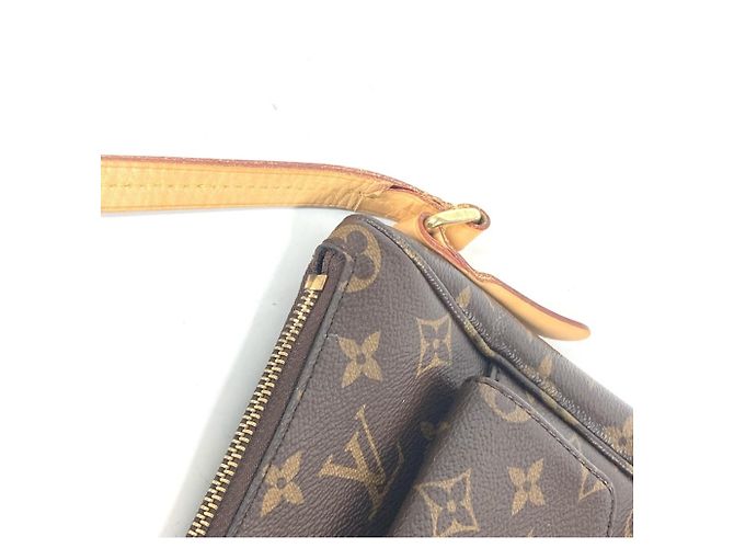 Borsa a spalla Mabillon Pochette Monogram Louis Vuitton Marrone - vista 10