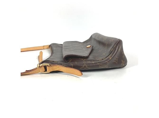 Borsa a spalla Mabillon Pochette Monogram Louis Vuitton Marrone - vista 3