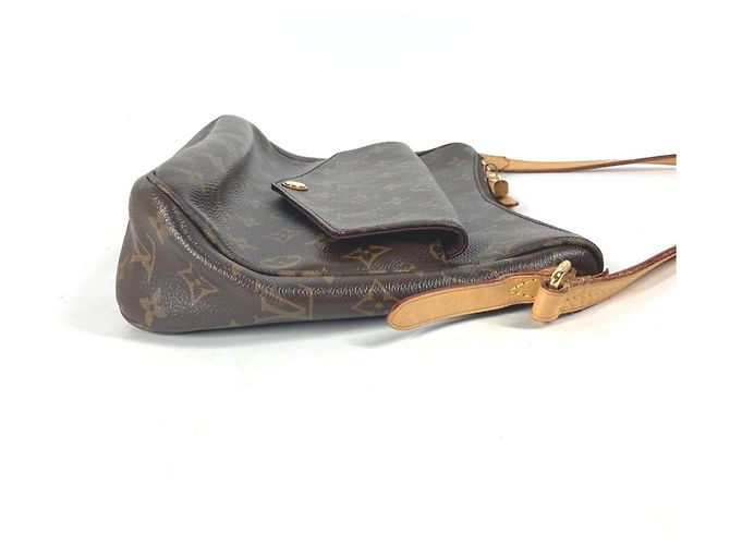 Borsa a spalla Mabillon Pochette Monogram Louis Vuitton Marrone - vista 4