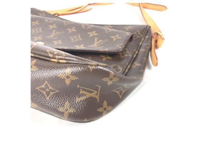 Borsa a spalla Mabillon Pochette Monogram Louis Vuitton Marrone - vista 5