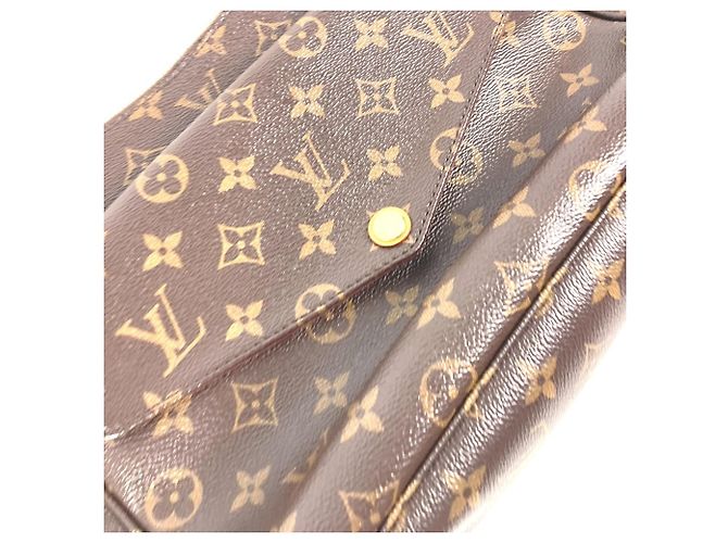 Borsa a spalla Mabillon Pochette Monogram Louis Vuitton Marrone - vista 7