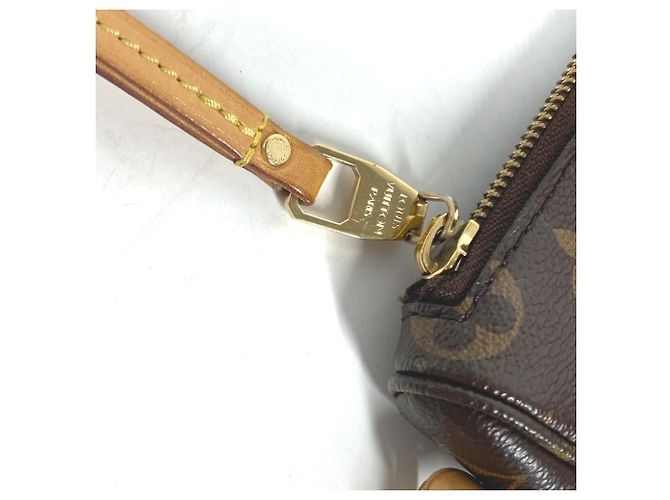 Borsa a spalla Mabillon Pochette Monogram Louis Vuitton Marrone - vista 8