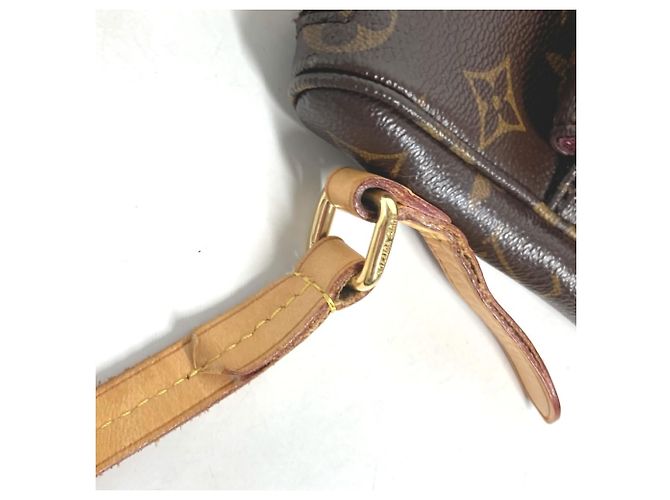 Borsa a spalla Mabillon Pochette Monogram Louis Vuitton Marrone - vista 9