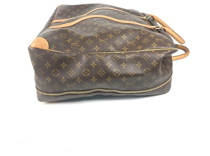 Borsa da viaggio Louis Vuitton Monogram Sirius 55 Marrone - vista 3