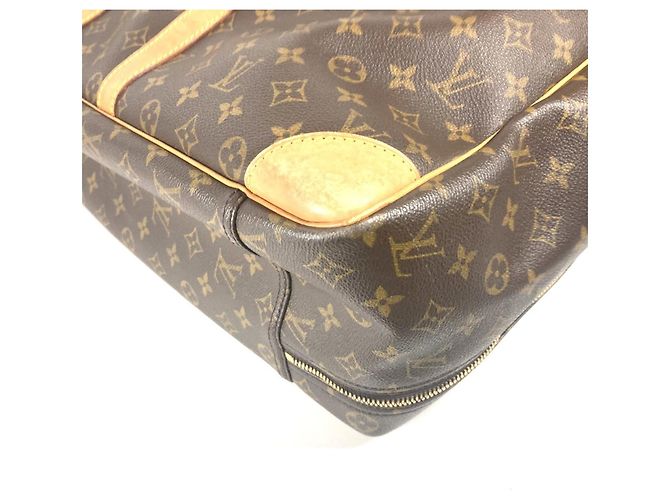Borsa da viaggio Louis Vuitton Monogram Sirius 55 Marrone - vista 4