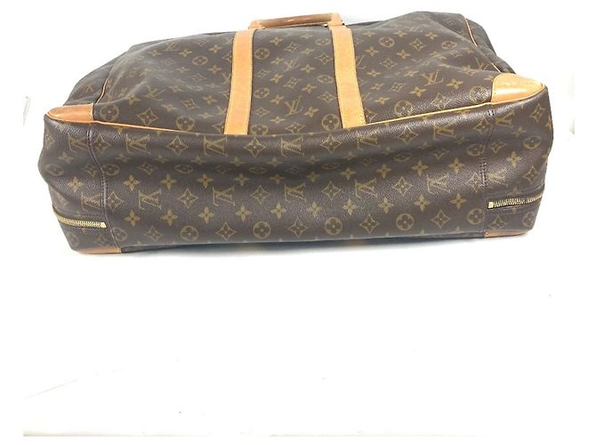 Borsa da viaggio Louis Vuitton Monogram Sirius 55 Marrone - vista 5
