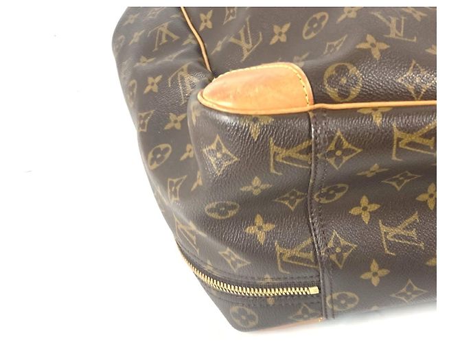 Borsa da viaggio Louis Vuitton Monogram Sirius 55 Marrone - vista 6