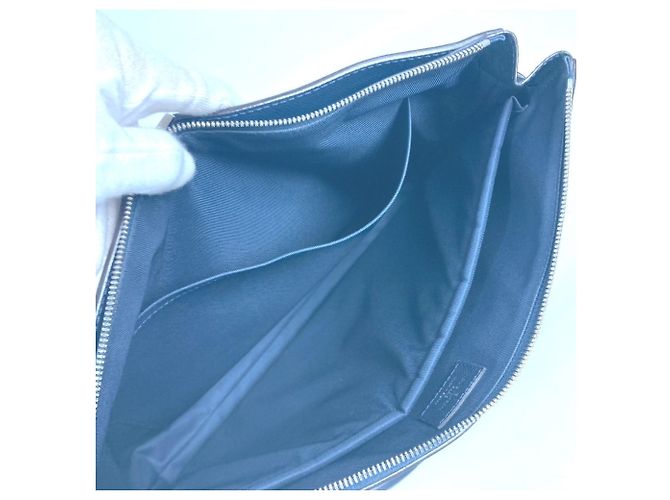 Borsa a Spalla Anton Taiga di Louis Vuitton Blu navy - vista 14