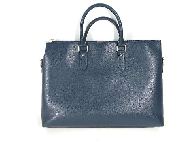 Borsa a Spalla Anton Taiga di Louis Vuitton Blu navy - vista 2