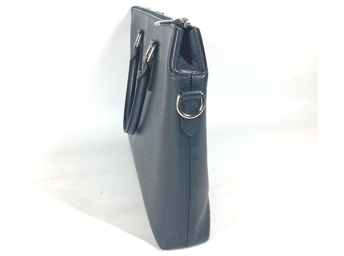Borsa a Spalla Anton Taiga di Louis Vuitton Blu navy - vista 5