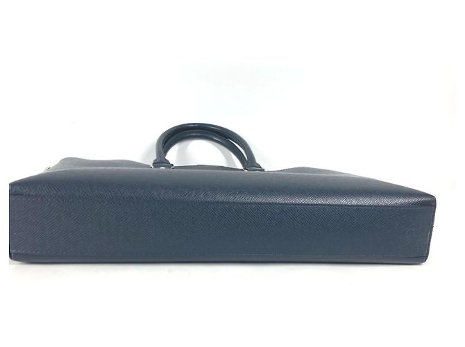 Borsa a Spalla Anton Taiga di Louis Vuitton Blu navy - vista 6