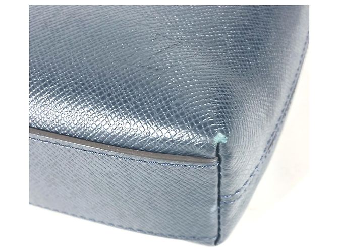 Borsa a Spalla Anton Taiga di Louis Vuitton Blu navy - vista 8