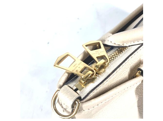 Borsa Trianon PM Monogram Empreinte Louis Vuitton Bianco - vista 11