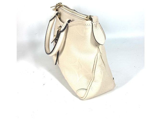 Borsa Trianon PM Monogram Empreinte Louis Vuitton Bianco - vista 4