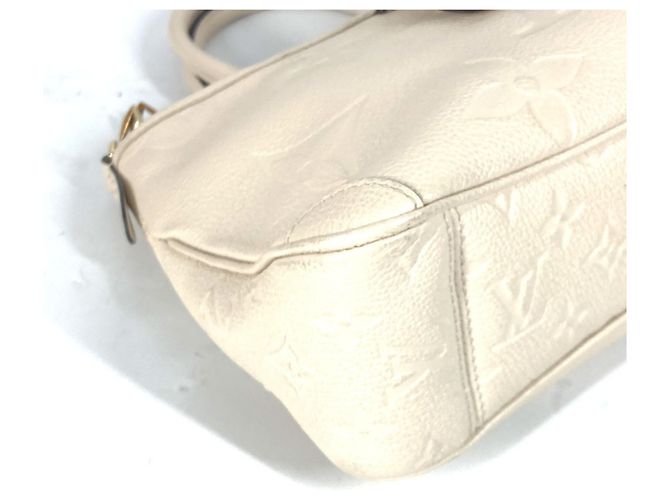 Borsa Trianon PM Monogram Empreinte Louis Vuitton Bianco - vista 8