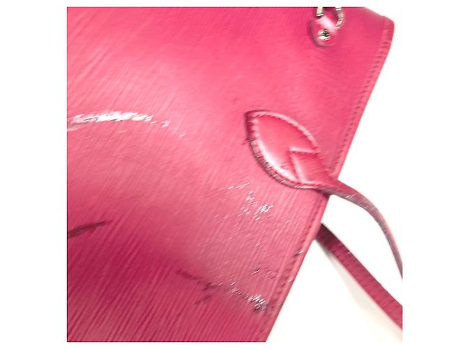 Borsa a Spalla Epi Neverfull MM di Louis Vuitton Rosa - vista 10