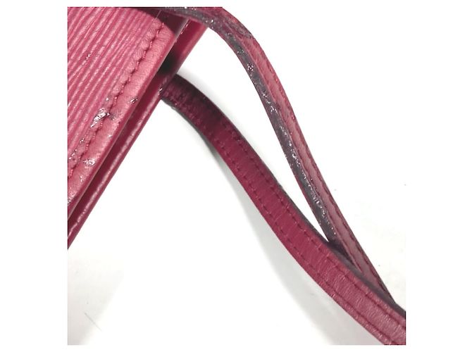 Borsa a Spalla Epi Neverfull MM di Louis Vuitton Rosa - vista 13