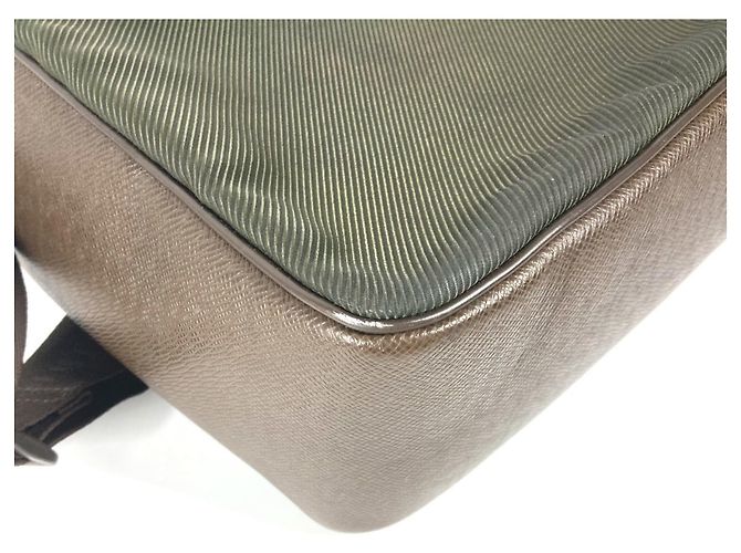 Borsa messenger Taimir in Taiga di Louis Vuitton Marrone - vista 8