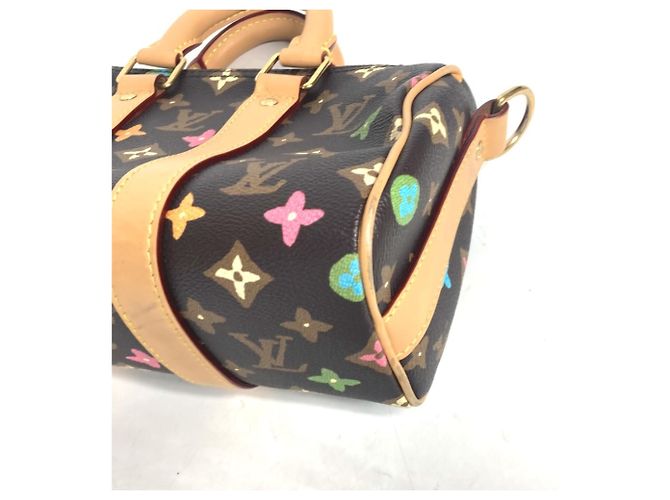 Louis Vuitton Monogram Craggy Keepall Bandouliere 25 Marrone Multicolore - vista 10