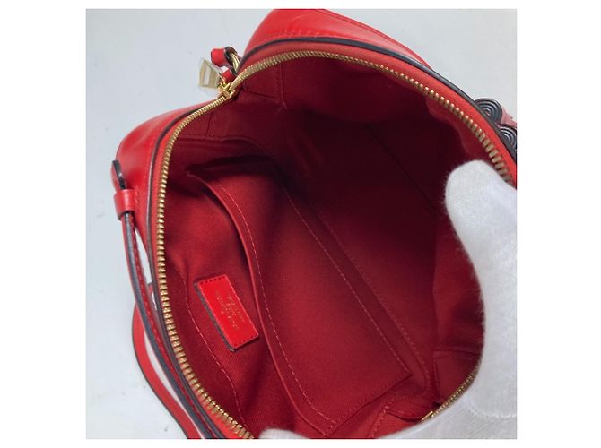 Borsa Pochette Santonge Monogram Louis Vuitton Marrone Rosso - vista 12