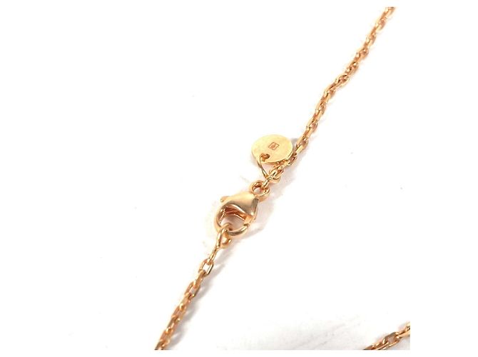 Hermès Collana pendente Asdukur PM in catena a cuore Hermes Marrone D'oro - vista 6