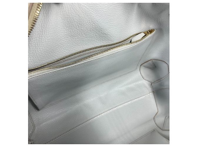 Hermès Bolso Boston de cuero de cabra beige Hermes - vista 14