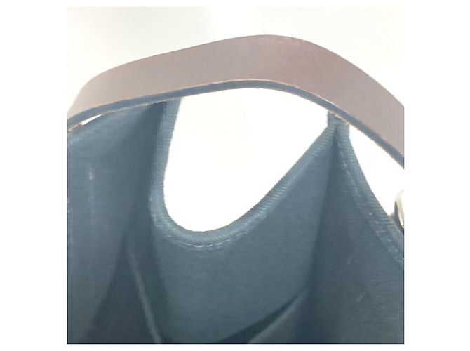 Hermès Borsa tote Hermes Cavallicolor Marrone Nero - vista 16