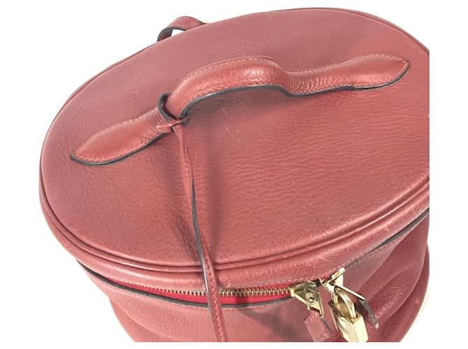 Hermès Borsa Vanity Hermes City Rosso - vista 8