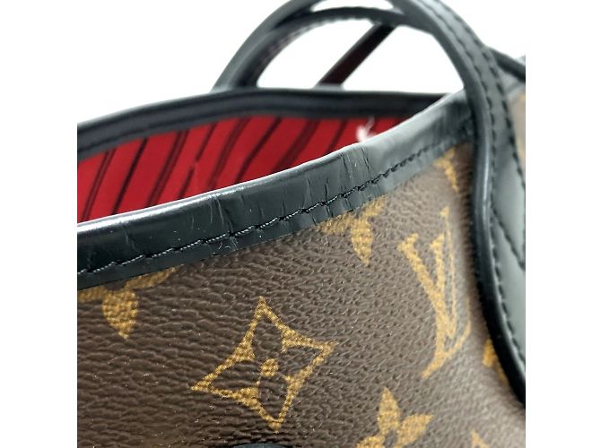 Borsa tote Neverfull MM Louis Vuitton World Tour Marrone - vista 10