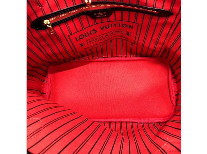 Borsa tote Neverfull MM Louis Vuitton World Tour Marrone - vista 16