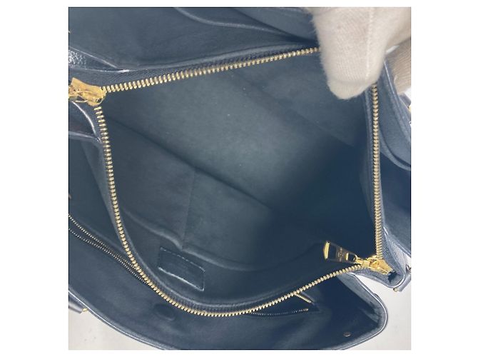 Borsa Tote Louis Vuitton Monogram Soufflot NV MM Marrone Nero - vista 16