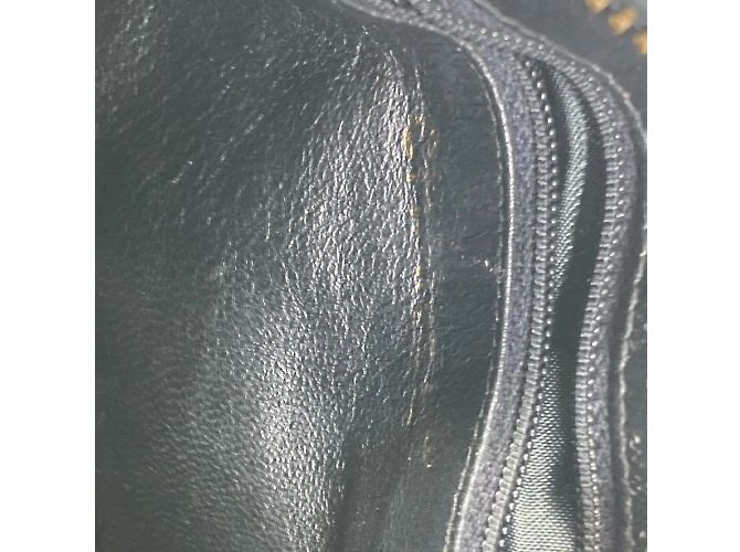 Chanel CC Coco Mark Pochette Quaste Ketten Schultertasche Schwarz - Ansicht 13