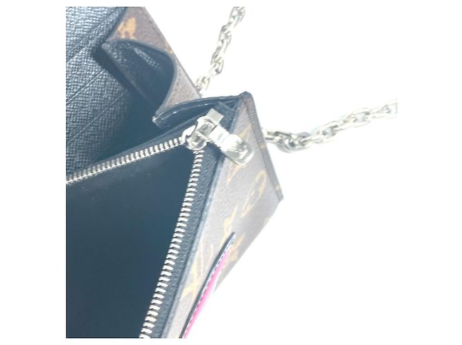 Pochette Yamakansai in Monogram Epi di Louis Vuitton Marrone Nero - vista 5