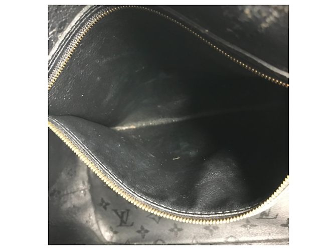 Borsa Neverfull MM Urs Fischer LVxUF di Louis Vuitton M45544 Nero Rosso - vista 11
