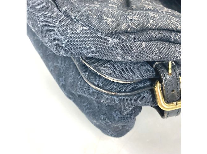 Borsa Denise Monogram Louis Vuitton Blu Blu chiaro - vista 16
