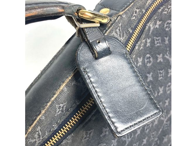 Borsa Denise Monogram Louis Vuitton Blu Blu chiaro - vista 5