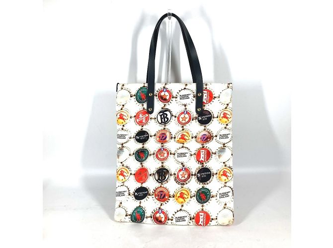 Burberry Mehrfarbige Nylon-Leder-Tasche Mehrfarben - Ansicht 2