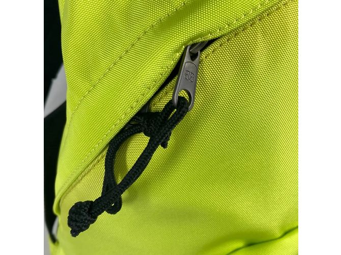 Balenciaga Explorer Logo Rucksack Schwarz Gelb - Ansicht 11