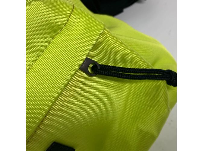Balenciaga Explorer Logo Rucksack Schwarz Gelb - Ansicht 12