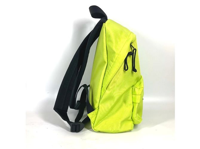 Balenciaga Explorer Logo Rucksack Schwarz Gelb - Ansicht 3