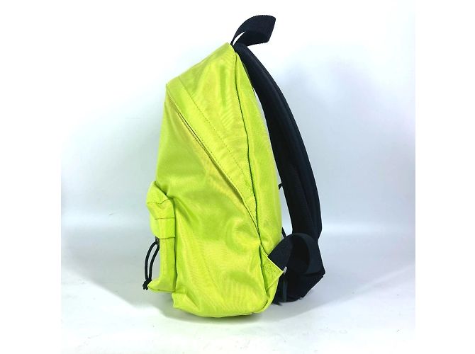 Balenciaga Explorer Logo Rucksack Schwarz Gelb - Ansicht 4