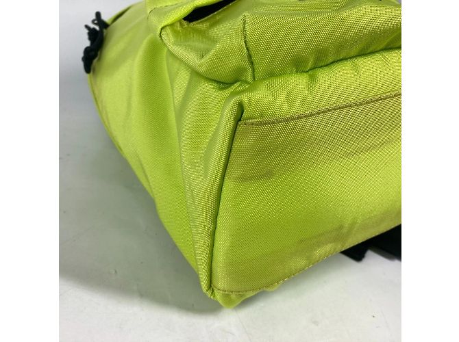 Balenciaga Explorer Logo Rucksack Schwarz Gelb - Ansicht 7