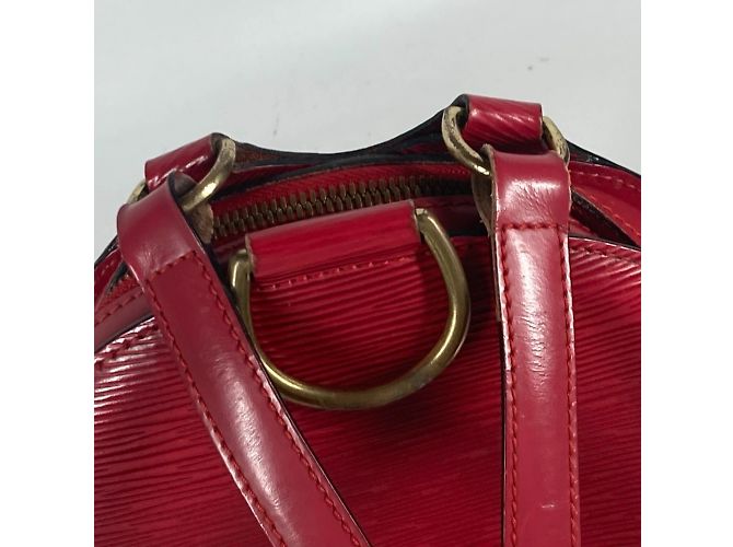 Zaino Mabillon Epi Louis Vuitton Rosso - vista 10