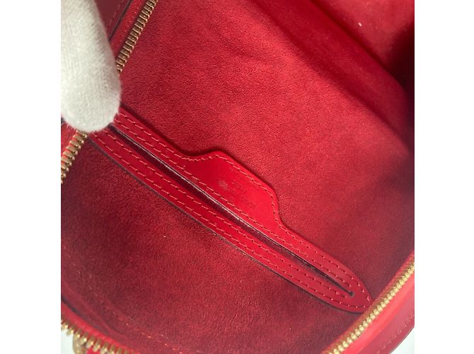 Zaino Mabillon Epi Louis Vuitton Rosso - vista 14
