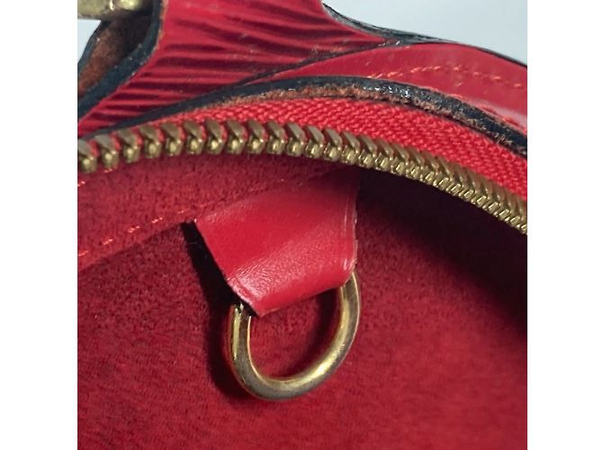 Zaino Mabillon Epi Louis Vuitton Rosso - vista 15