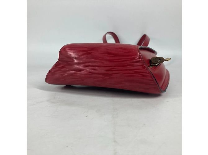 Zaino Mabillon Epi Louis Vuitton Rosso - vista 5