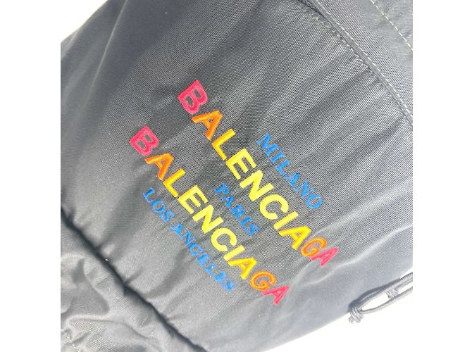 Balenciaga Explorer Rucksack Schwarz Mehrfarben - Ansicht 8