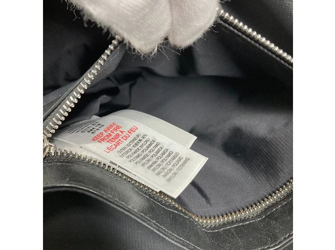 Burberry Bicolor Nylon Rucksack Schwarz Weiß - Ansicht 10